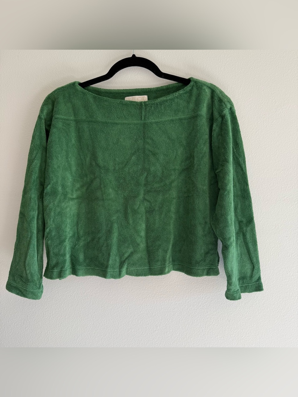 Suzie Kondi terrycloth top • XS